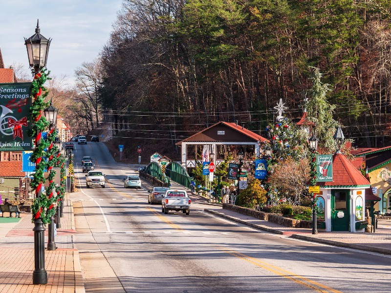 Christmas Village Georgia 