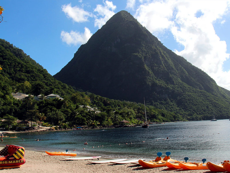 Sugar Beach: Saint Lucia