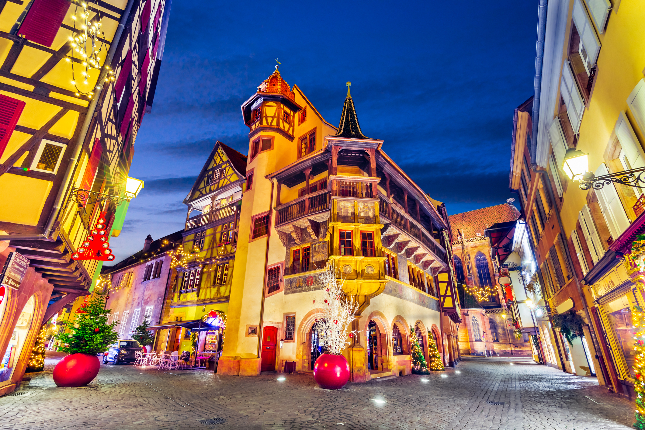 Colmar, France at Christmas