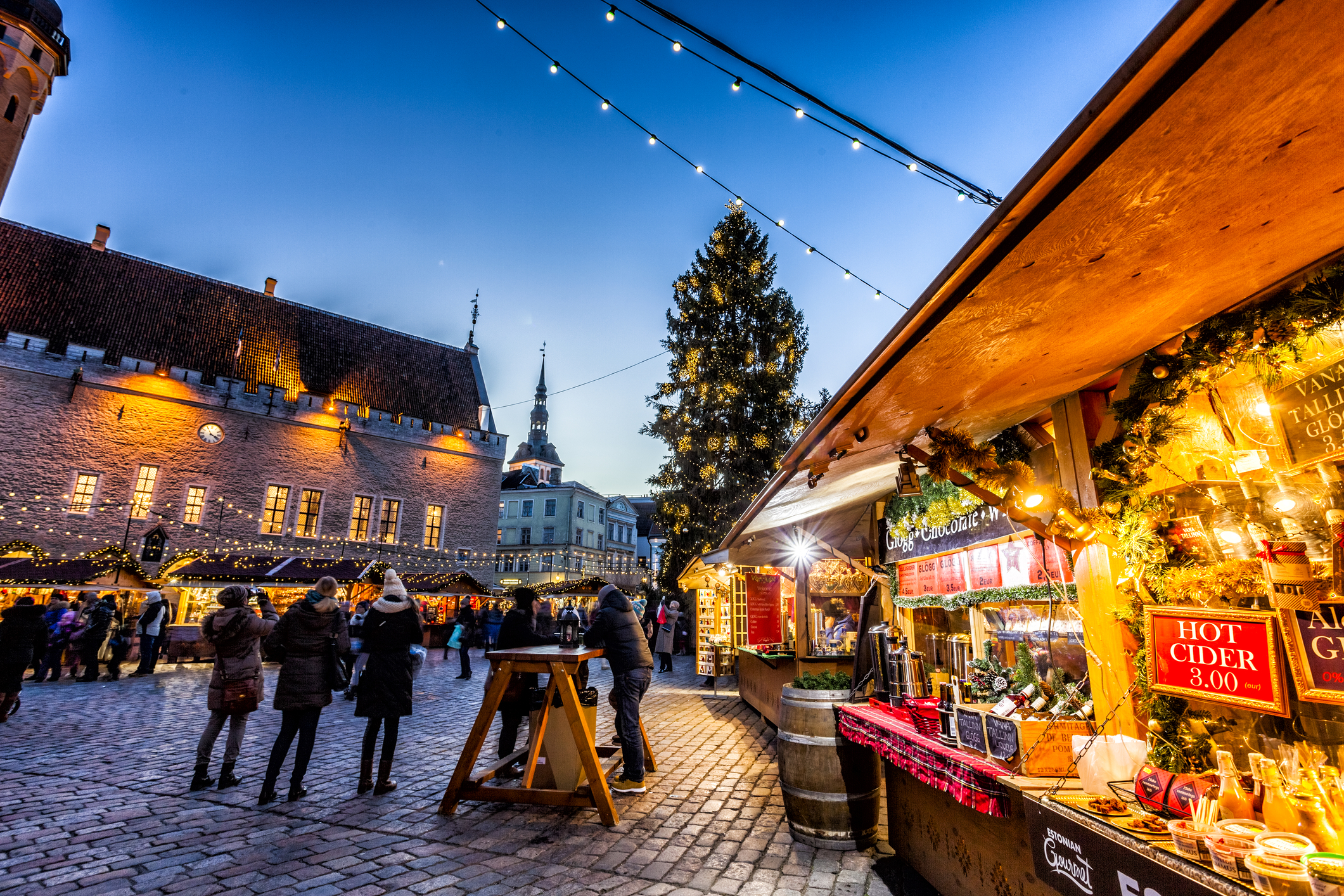 Christmas Market in Tallinn Old Town