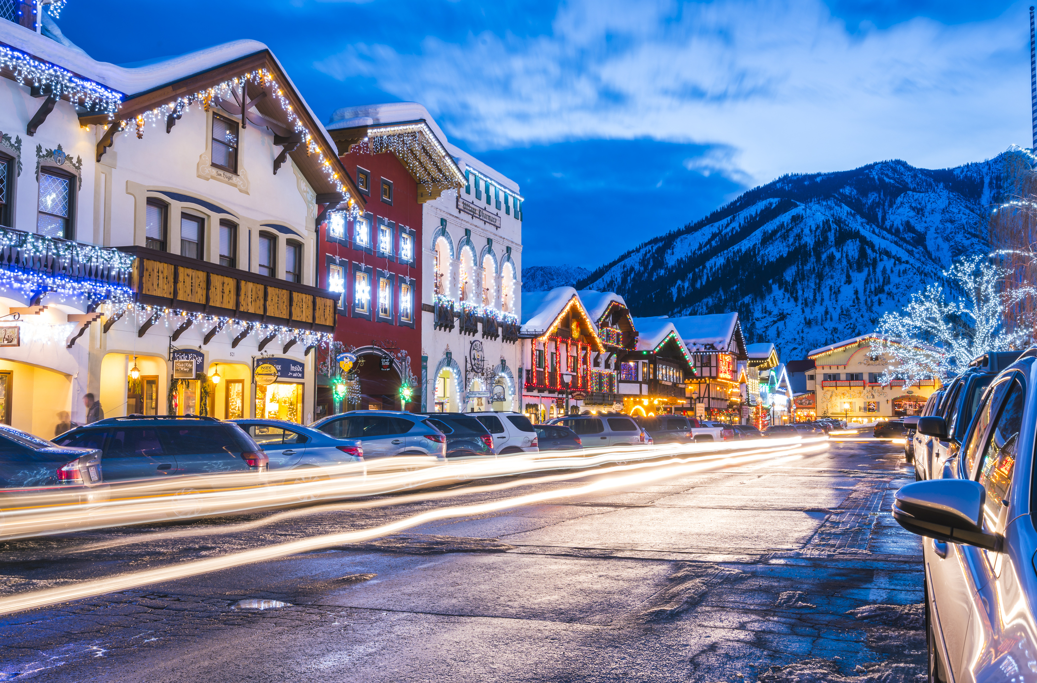 Leavenworth, Washington in winter