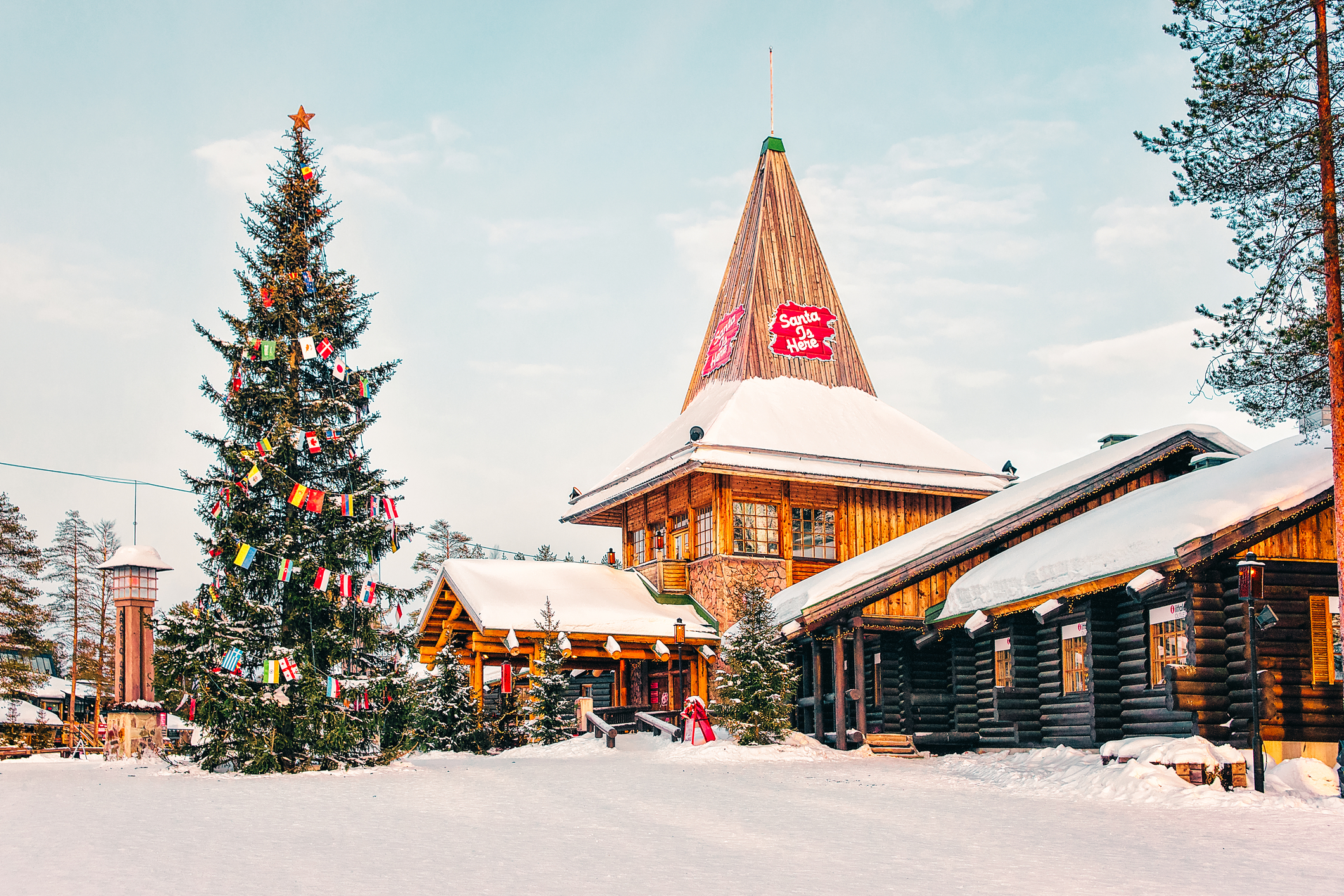 Santa Claus Village in Rovaniemi, Finland