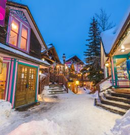 Breckenridge, Colorado, USA Downtown in Winter