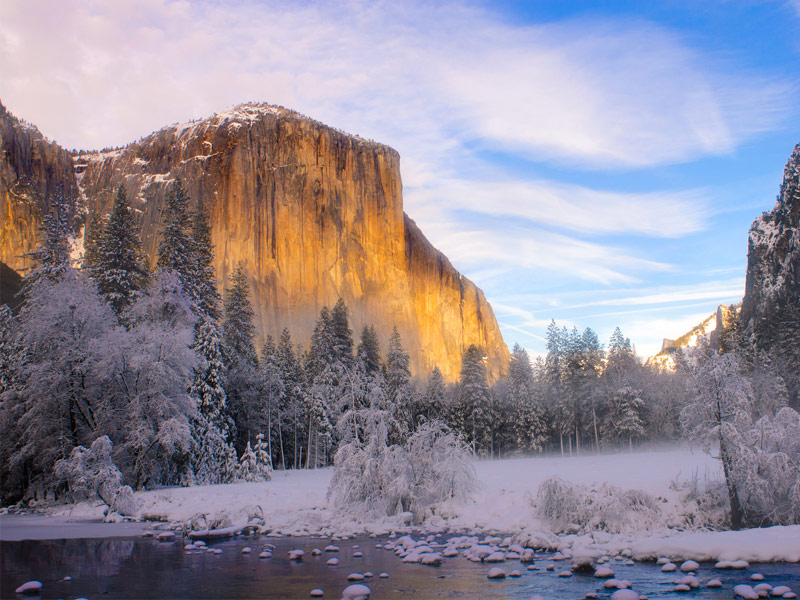 Curry Village Ice Rink, Yosemite National Park, CA