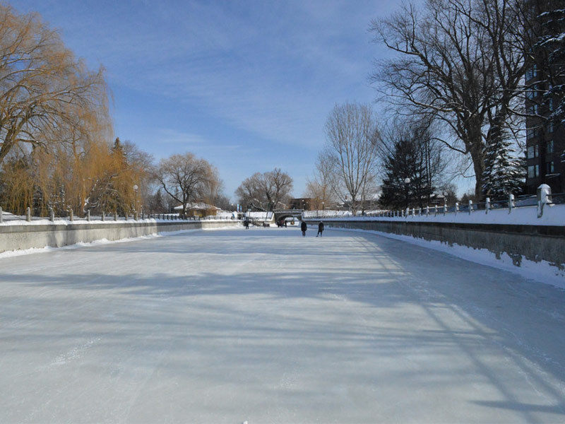 Rideau Canal Skateway, Ottawa, Canada