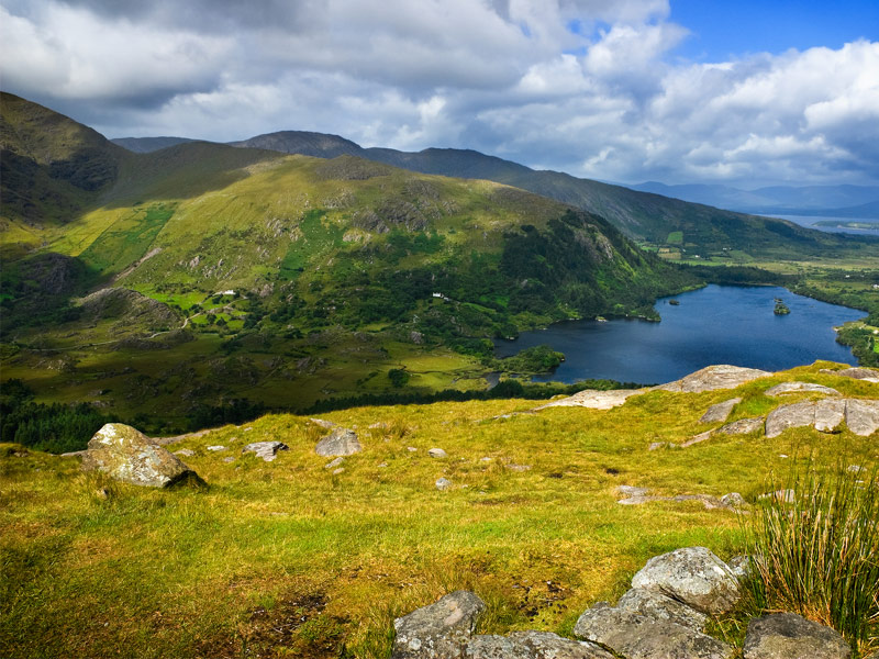 rolling hills in killarney ireland