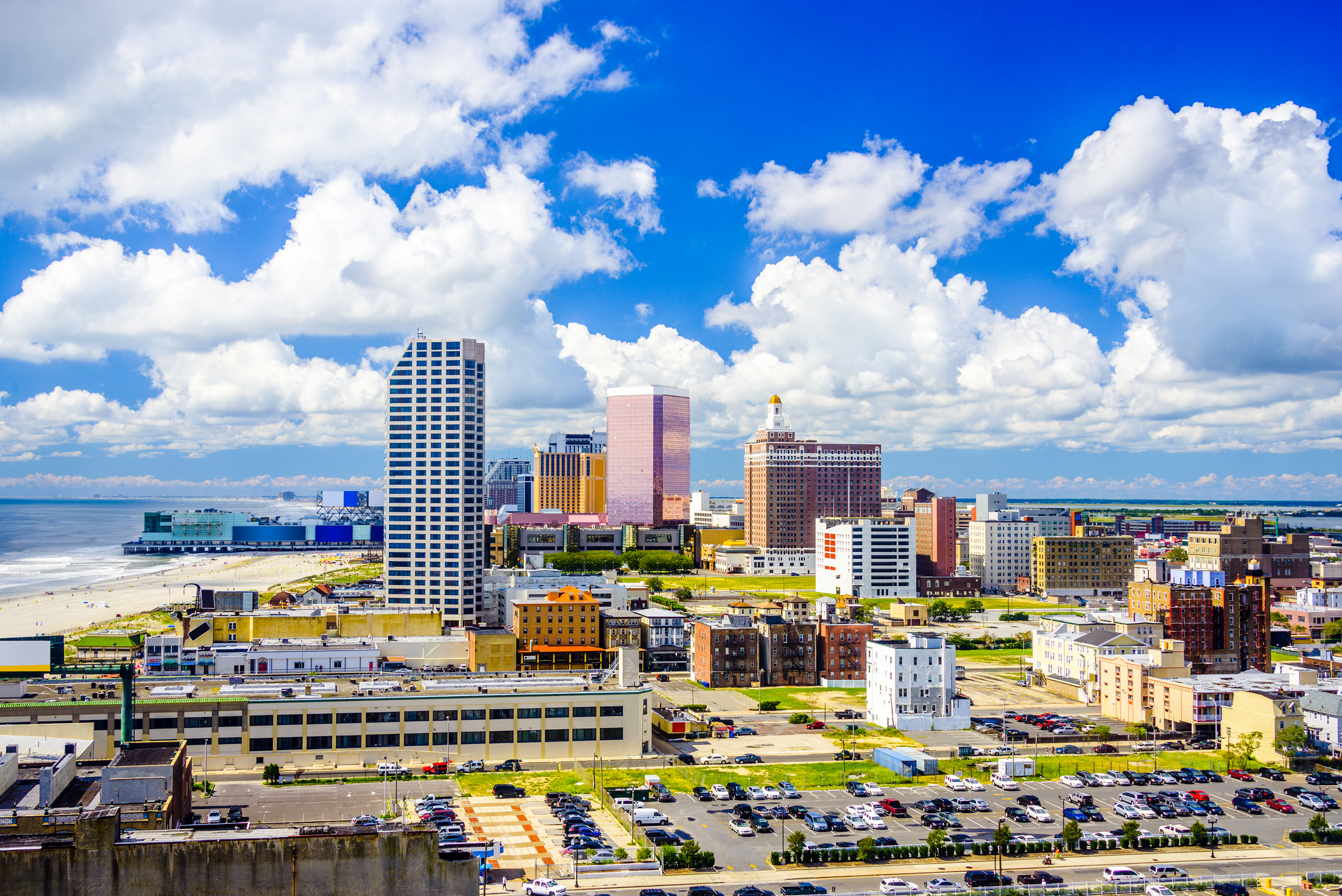 Skyline of Atlantic City, New Jersey