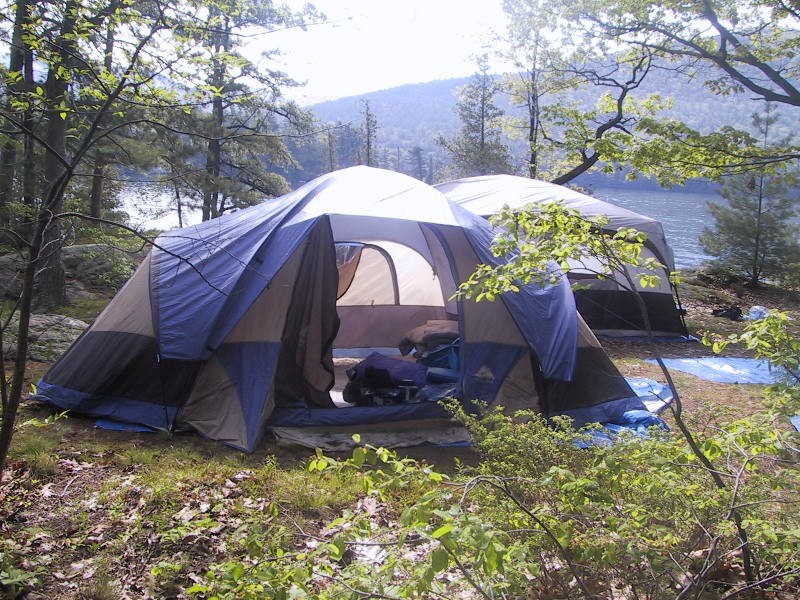 Camping at Lake George