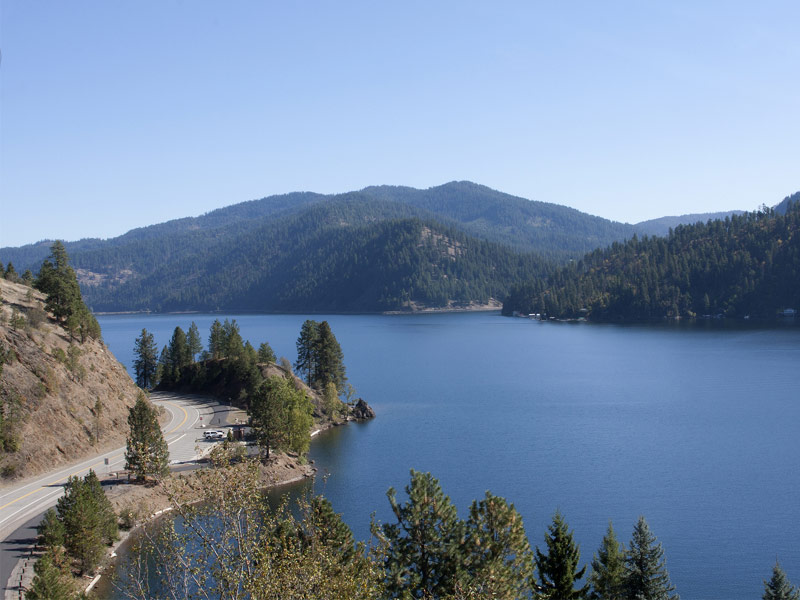 Lake Coeur d’Alene, Idaho 