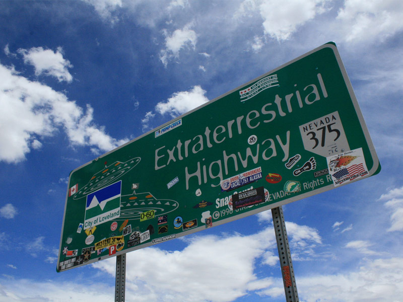 The Extraterrestrial Highway and Area 51, Rachel 