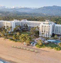 exterior view of Wyndham Grand Rio Mar Golf & Beach Resort