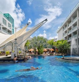 swim up bar at The Kee Resort & Spa, Patong