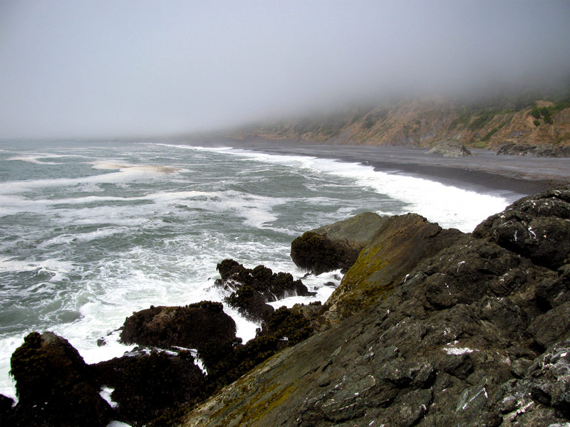 Black Sands Beach, Shelter Cove, California