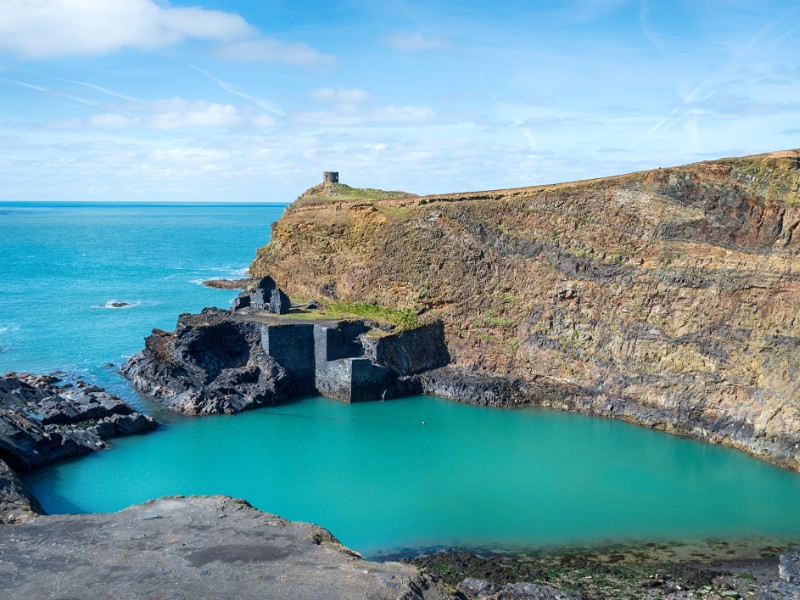 Blue Pool at Abereiddy