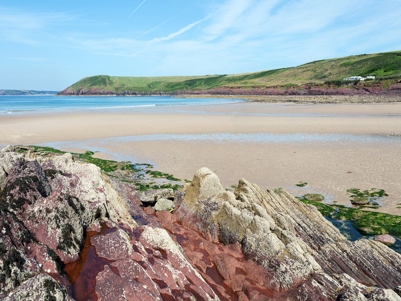 Manorbier Beach