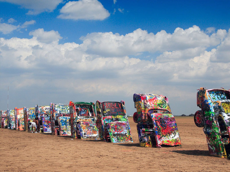 Cadillac Ranch, Amarillo, Texas
