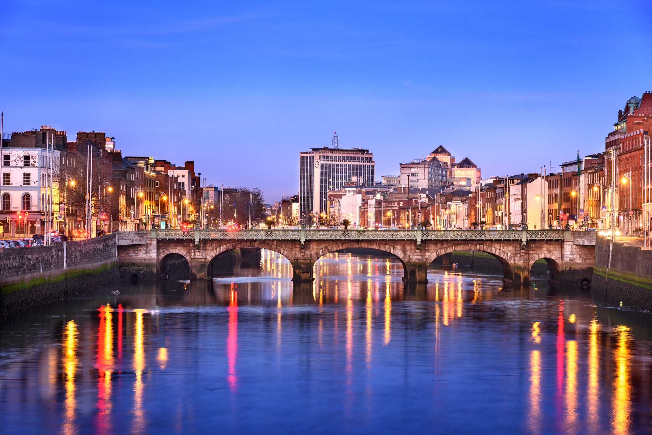 River Liffey in Dublin, Ireland