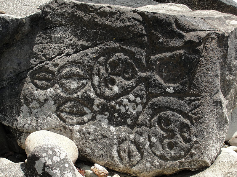 Petroglyphs on the Ozette Triangle
