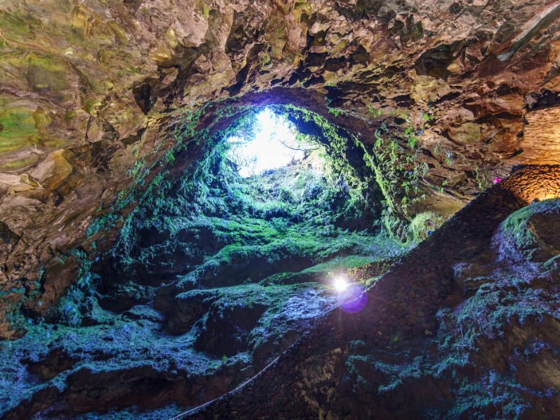 Algar do Carvao Caves, Terceira Island