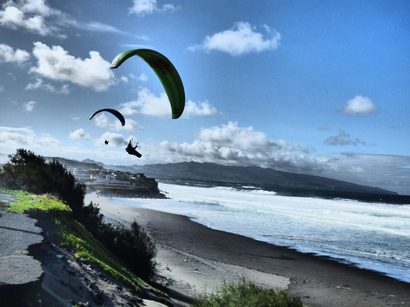 Paragliding Azores