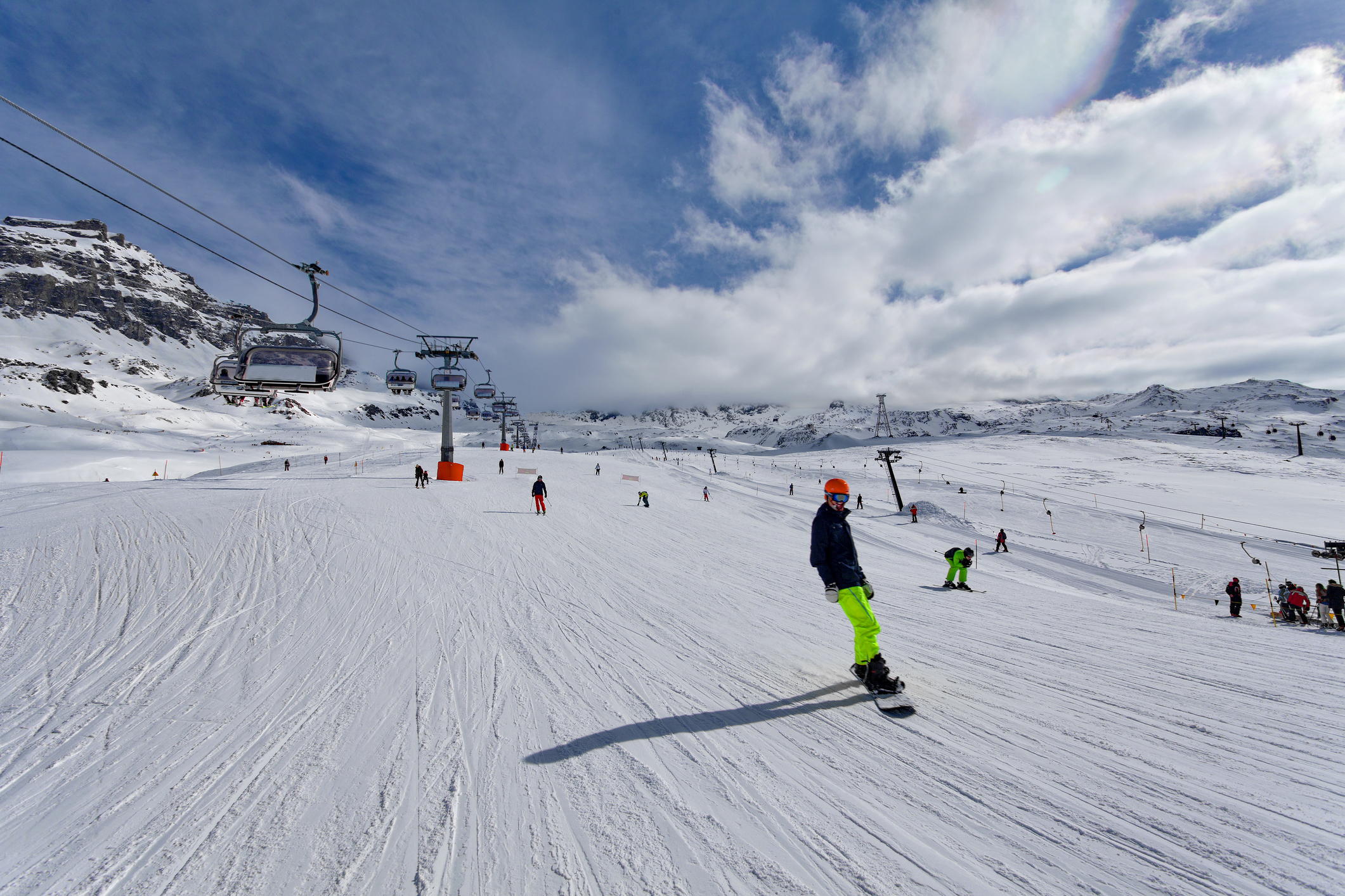 Mountain skiing - Italy