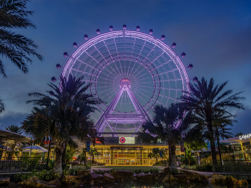 The Wheel at ICON Park in Orlando