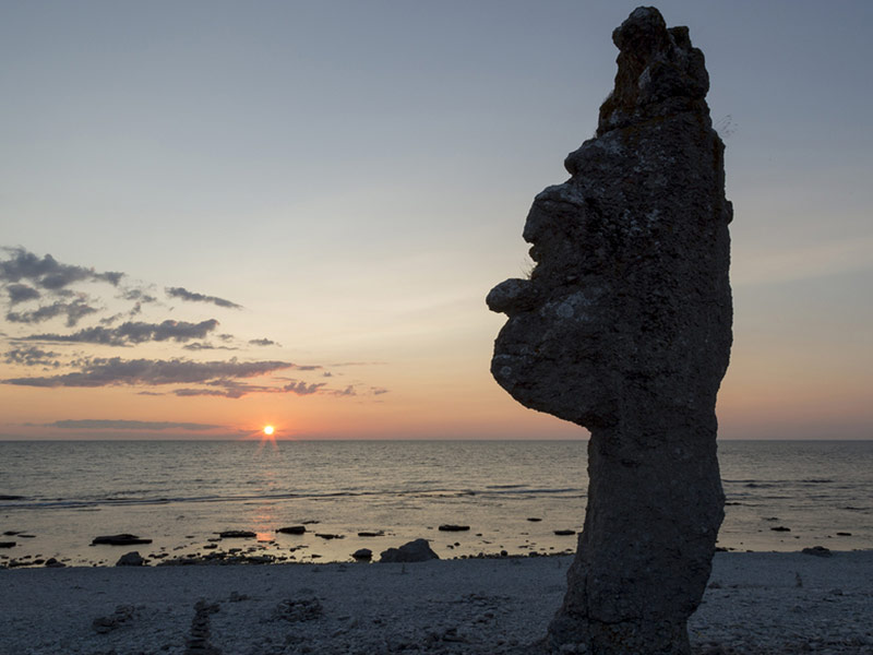 Sea Stack at Langhammar, Gotland 