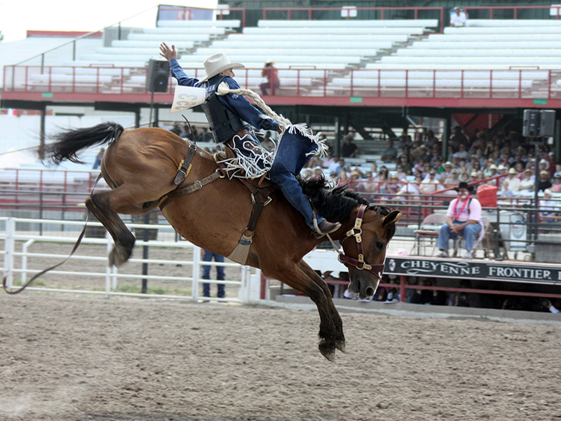 Billy Etbauer at Cheyenne Frontier Days 