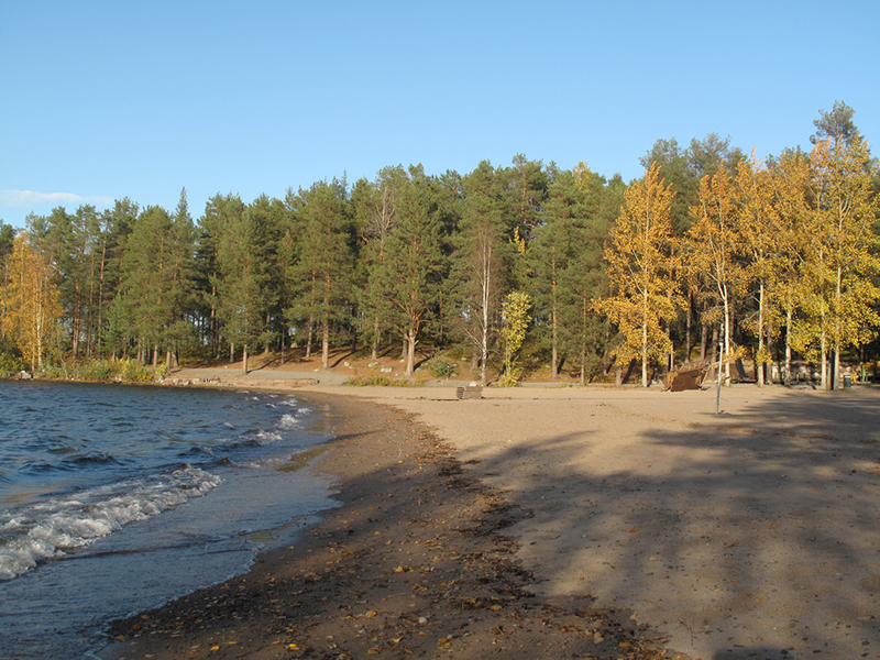 Quiet Beach in Lulea