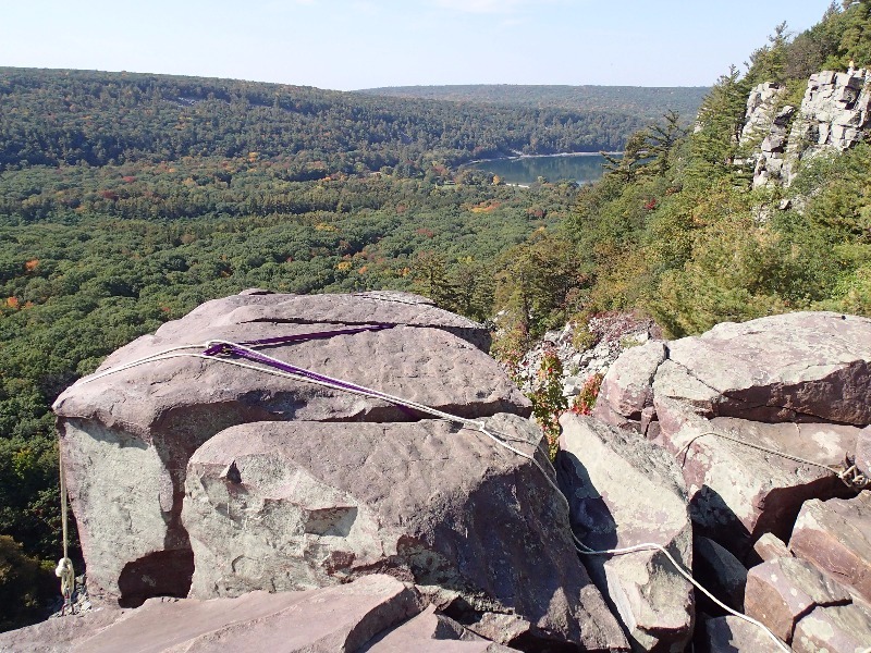 Rocks at Devils Lake State Park 