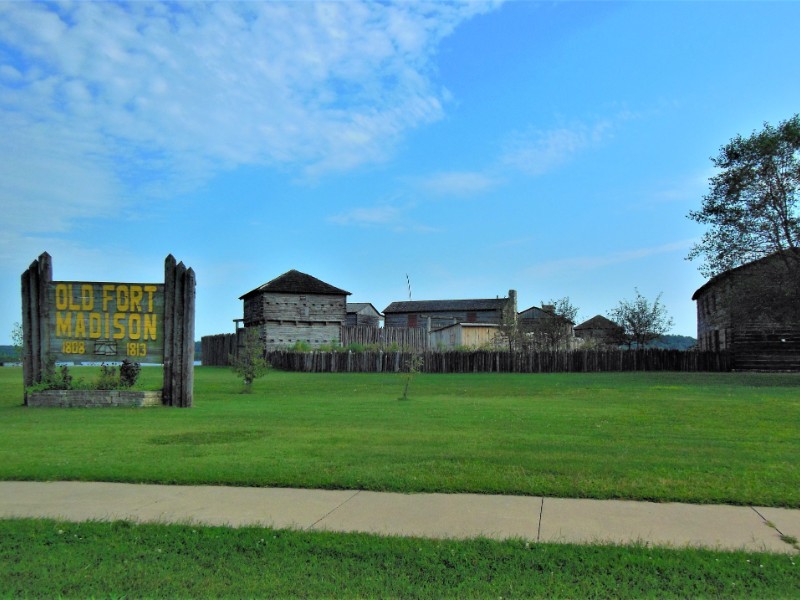 Old Fort Madison in Iowa