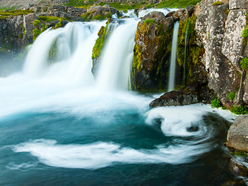 Dynjandi Waterfall, Westfjords, Iceland