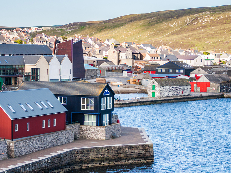 Lerwick Town Center 