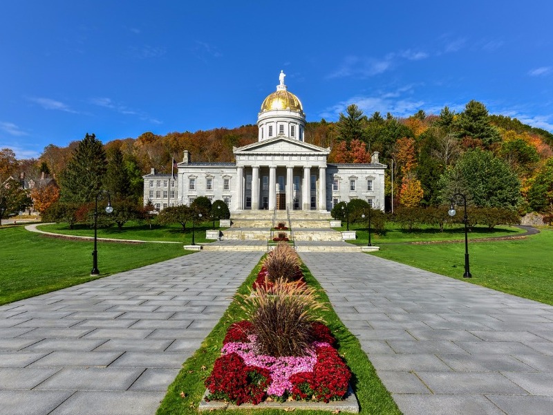 Exterior of the Vermont State House,  Montpelier