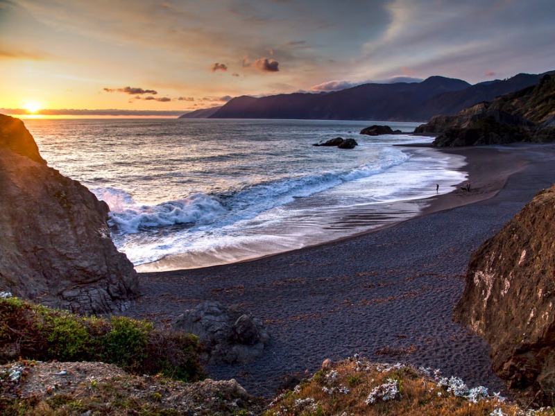 Black Sands Beach, Lost Coast