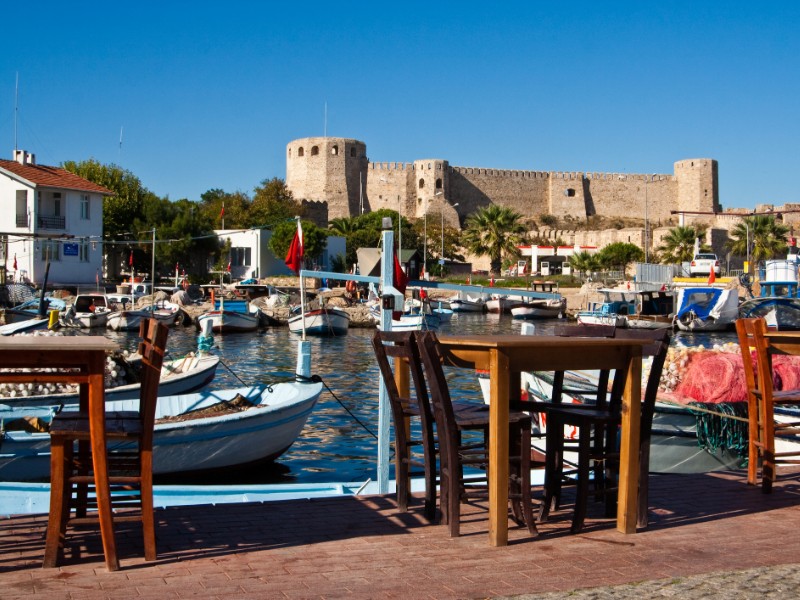 Fortress on Bozcaada, Turkey