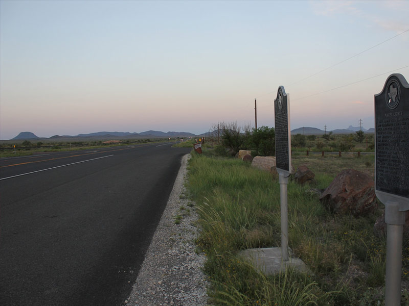 Marfa Lights Markers