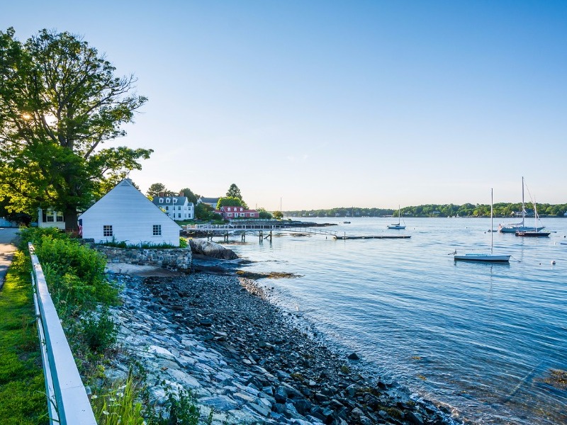 Portsmouth, New Hampshire shoreline