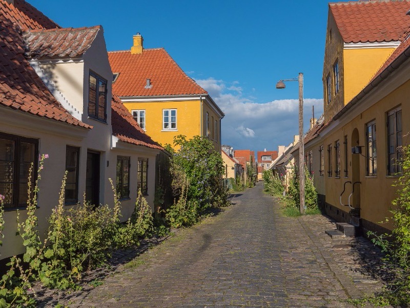 Old town Dragor, Denmark