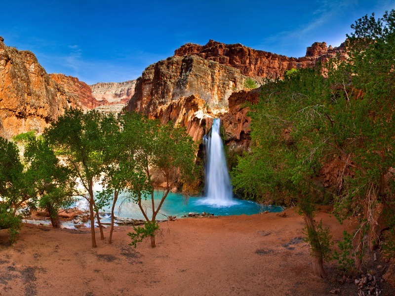 Havasu Falls near Grand Canyon, Arizona