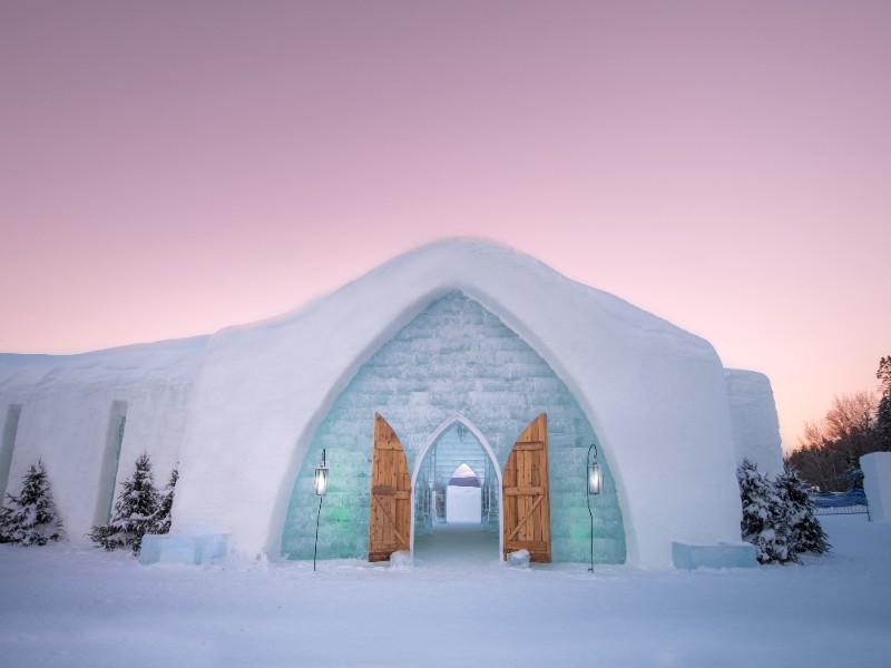 Hotel de Glace – Quebec City, Canada