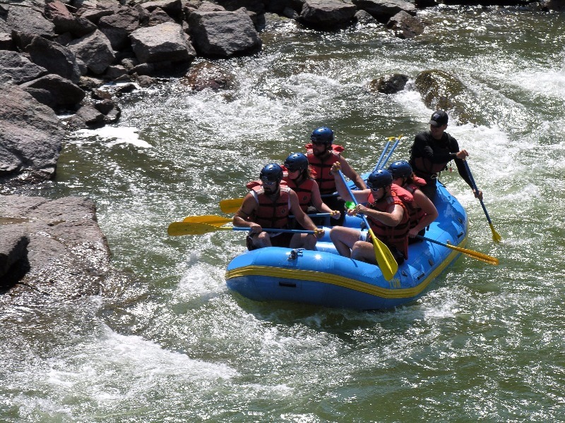 Whitewater rafting in Colorado