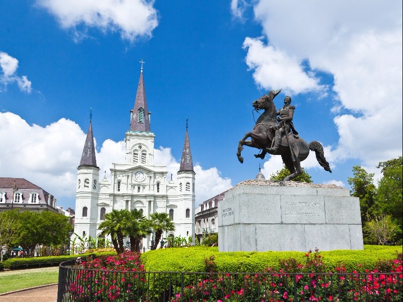 Saint Louis Cathedral in the French Quarter