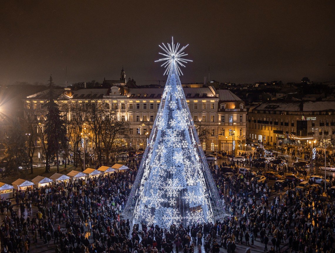 Vilnius, Lithuania at Christmas