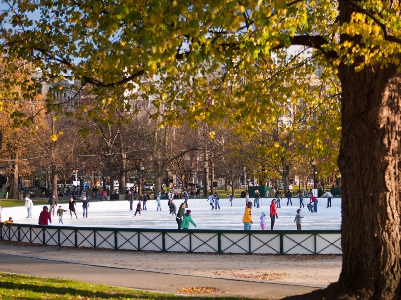 Boston Common Frog Pond ice rink