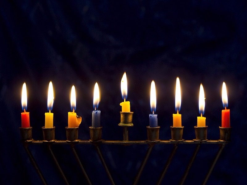 Hanukkah menorah