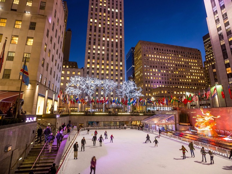 Rockefeller Center ice rink