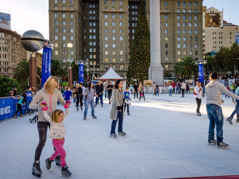 Union Square ice rink