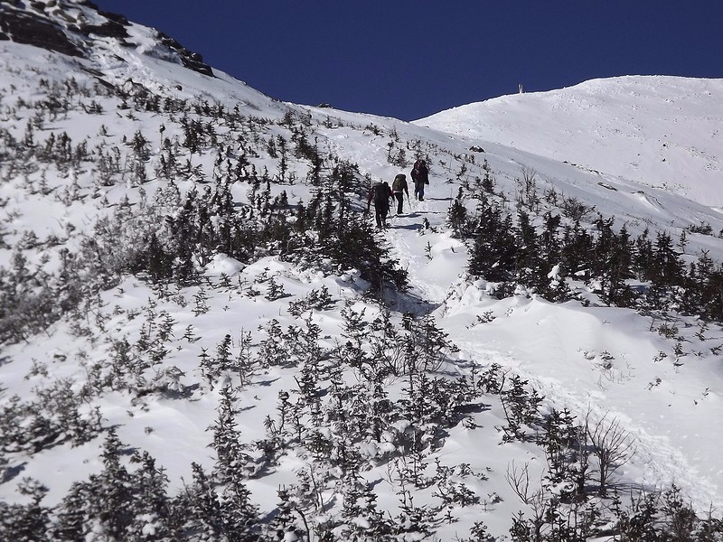 Lion's Head towards the summit of Mt Washington