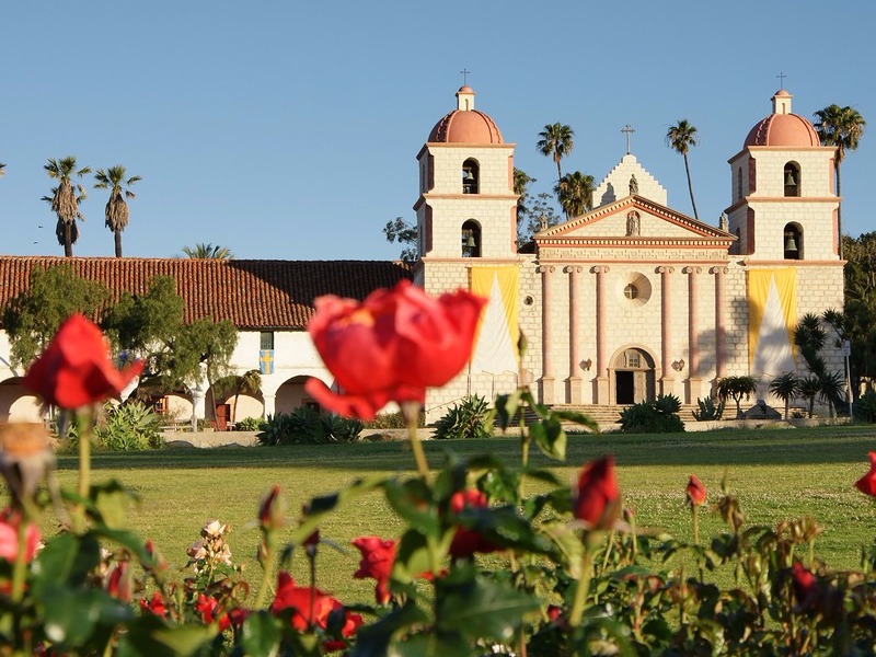 Mission in Santa Barbara